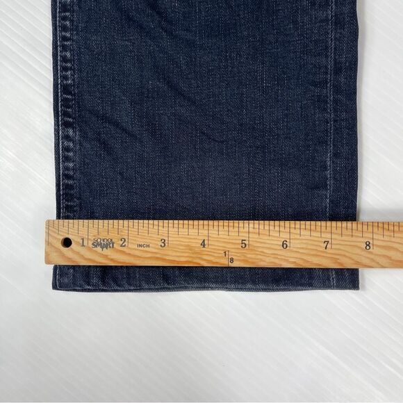 Nudie Jeans Thin Finn Organic Blue Strike Men’s Tag Size 36 HEMMED - Picture 12 of 13